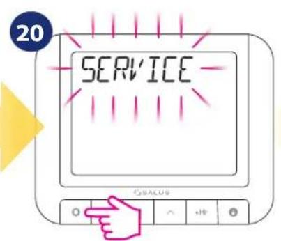 Salus RT 520 RF - Paramètres du propriétaire - 11