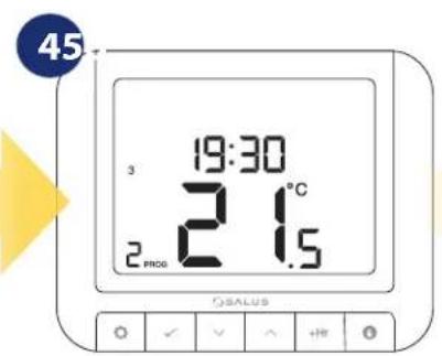 Salus RT 520 RF - Dans la boite du RT520RF, LE THERMOSTAT EST LIVRE DEJA ASSOCIÉ EN USINE AU RÉCEPTEUR !! - 4