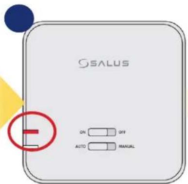 Salus RT 520 RF - Dans la boite du RT520RF, LE THERMOSTAT EST LIVRE DEJA ASSOCIÉ EN USINE AU RÉCEPTEUR !! - 8