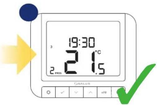 Salus RT 520 RF - Première séquence de mise sous tension et configuration - 29