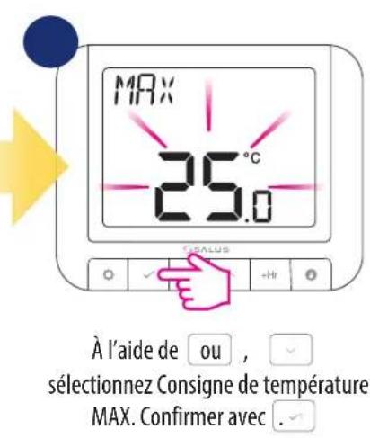Salus RT 520 RF - Paramètres du propriétaire - 6