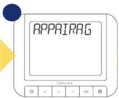 Salus RT 520 RF - Dans la boite du RT520RF, LE THERMOSTAT EST LIVRE DEJA ASSOCIÉ EN USINE AU RÉCEPTEUR !! - 5