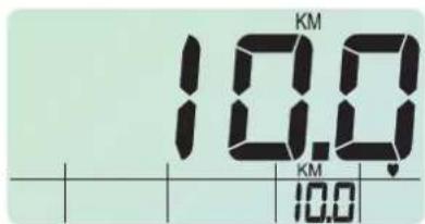 KETTLER Royal - Training distance Limiting values 0-99 km - 2