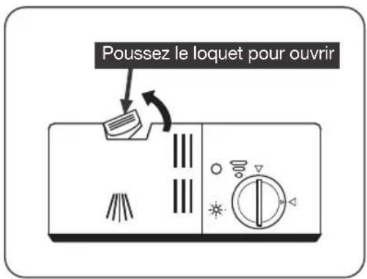 ETNA VW747RVS - Remplissage du distributeur de produit de lavage - 1
