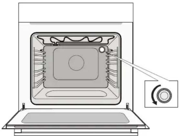 ETNA OM965RVS - Replacing the light bulb - 1