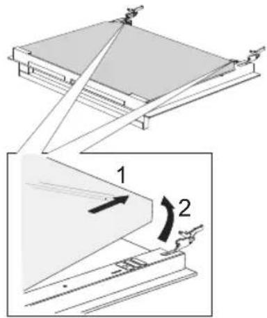 ETNA OM370RVS - Removing the oven window - 1