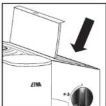 ETNA EKM800 - VULLEN VAN DE KOFFIECONTAINER - 1