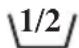 ASPES LA363 - Touche 1/2 charge - 1