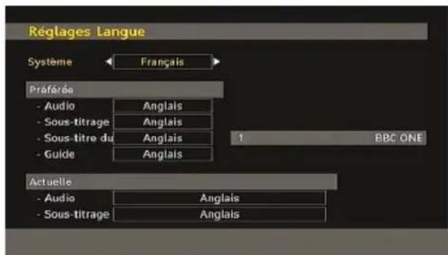 TECHWOOD VL47TV2011 - Langue - 2