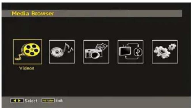 TECHWOOD VL47TV2011 - Media Browser - 2