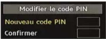 TECHWOOD VL47TV2011 - Paramétrage du code PIN - 1