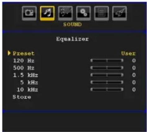 TECHWOOD VL47TV2011 - Equalizer - 1