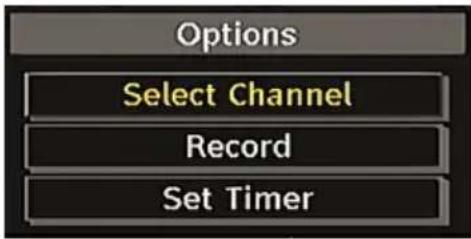TECHWOOD VL47TV2011 - Programme Options - 1