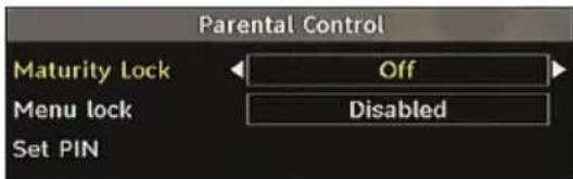 TECHWOOD VL47TV2011 - Parental Control - 1