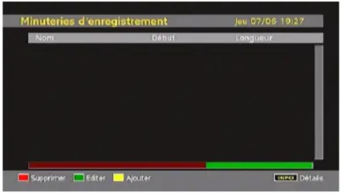 TECHWOOD VL47TV2011 - Enregistrement des minuteries - 1
