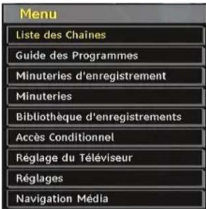 TECHWOOD VL47TV2011 - Système de menu IDTV - 1