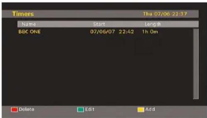 TECHWOOD VL47TV2011 - Timers - 1
