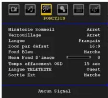 TECHWOOD VL47TV2011 - Menu Option - 1