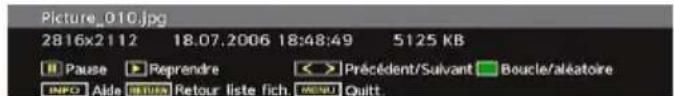 TECHWOOD VL47TV2011 - Options de diaporama - 1