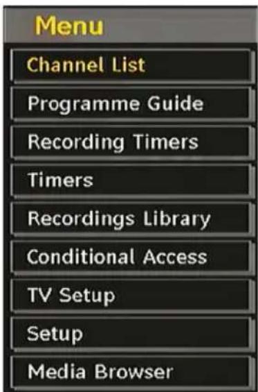 TECHWOOD VL47TV2011 - IDTV Menu System - 1