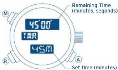 FESTINA F6608 - USING THE TIMER - 1