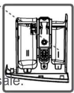 SABA LFS7123 - Compartment à lessive de prélavage : - 2