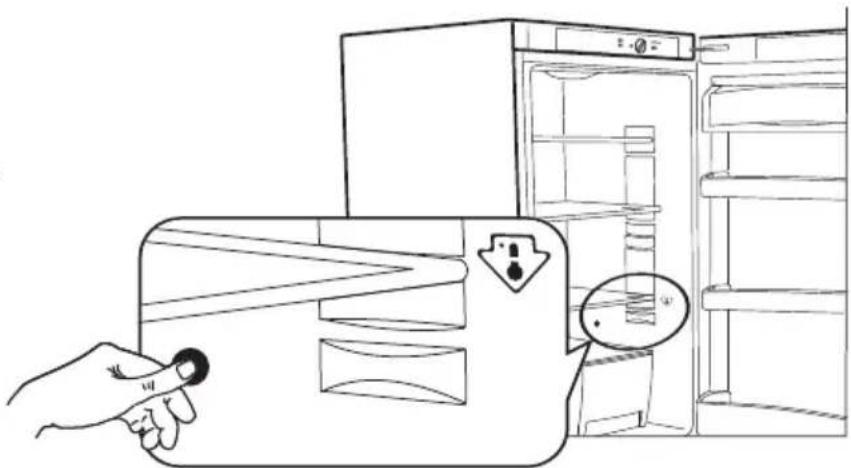 SABA CB334IX - Zone la plus froide - 2