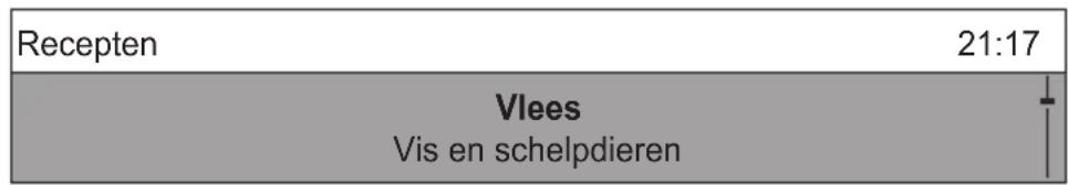 Pelgrim OVS624RVS - 'Recepten'-functie - 2