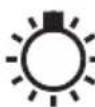 FAR CIMEA 6060 16 W - Positions du bouton des fonctions du four - 1