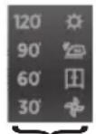 HOOVER WDXA 585A01S - 11) INDICADOS DE PROGRAMAS DE SECAGEM - 1