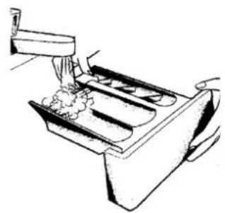 HOOVER HNWF 616588S - Pulizia del dispenser detersivi - 2