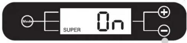 Mode SUPER 8n + - -