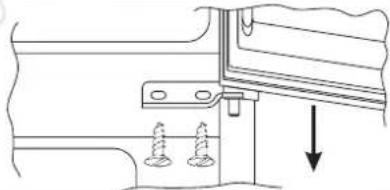 HOOVER HNCP 2070 I - INVERSER LE SENS D'OUVERTURE DES PORTES - 3
