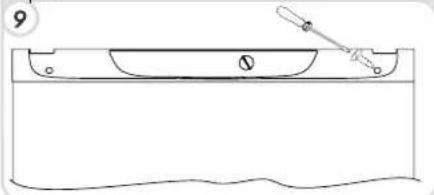 HOOVER HNCP 2070 I - REVERSING THE OPENING OF THE DOORS - 9