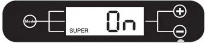 Mode SUPER 8n + - -