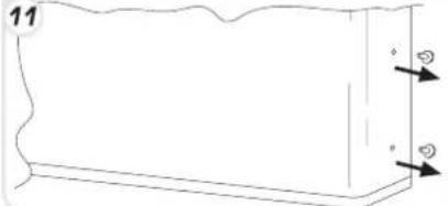 HOOVER HNCP 2070 I - INVERSER LE SENS D'OUVERTURE DES PORTES - 11