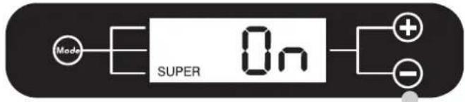 Mode SUPER 8n + - -
