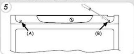 HOOVER HNCP 2070 I - OMHÄNGNING AV DÖRRAR - 5