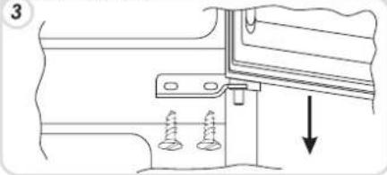 HOOVER HNCP 2070 I - REVERSING THE OPENING OF THE DOORS - 3