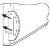 HOOVER HNCP 2070 I - INVERSER LE SENS D'OUVERTURE DES PORTES - 12