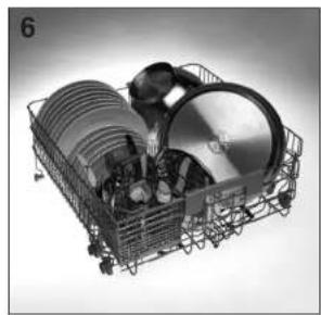 HOOVER DDY 095TXAUS - Using the lower basket - 4