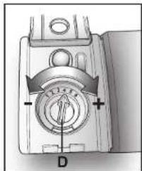 HOOVER DDY 095TXAUS - Regulating the rinse aid from 1 to 6 - 1