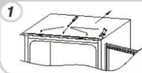 HOOVER HBCPP31801D - INVERSER LE SENS D'OUVERTURE DES PORTES - 1