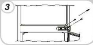HOOVER HBCPP31801D - REVERSING THE OPENING OF THE DOORS - 3