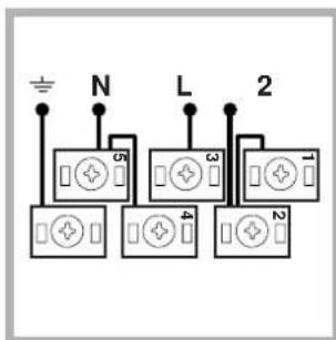INDESIT HI 500.B IX - Anschluss des Netzkabels - 5
