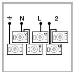 INDESIT HI 500.B IX - Montage du cable d'alimentation Montage du cable d'alimentation - 5