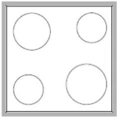 INDESIT HI 500.B IX - Type kookplaten - 1