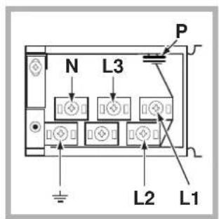 INDESIT HI 500.B IX - Montage du cable d'alimentation Montage du cable d'alimentation - 3