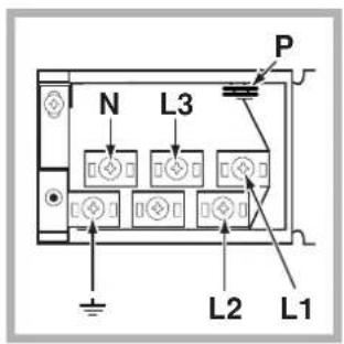 INDESIT HI 500.B IX - Fitting the power supply cable - 3