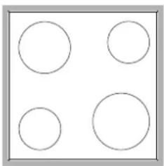 INDESIT HI 500.B IX - Type of hob - 1